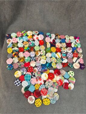 Vintage fabric Yoyo lot